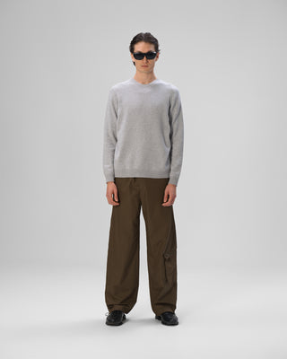 Feinstrick Kaschmir Pullover - Grey