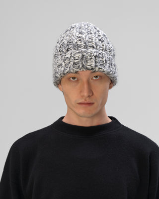 Kaschmir Beanie - off white melange
