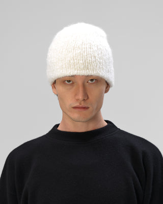 Kaschmir Mütze - white
